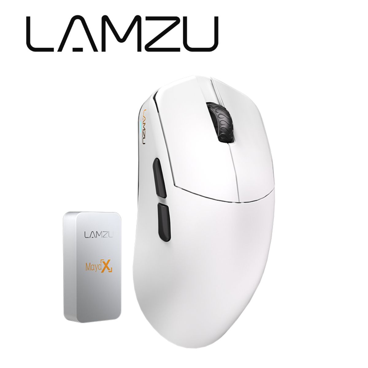 SHENGSHOU - Mouse Gamer Inalámbrico Lamzu Maya X 8K Hz 30,000 Dpi