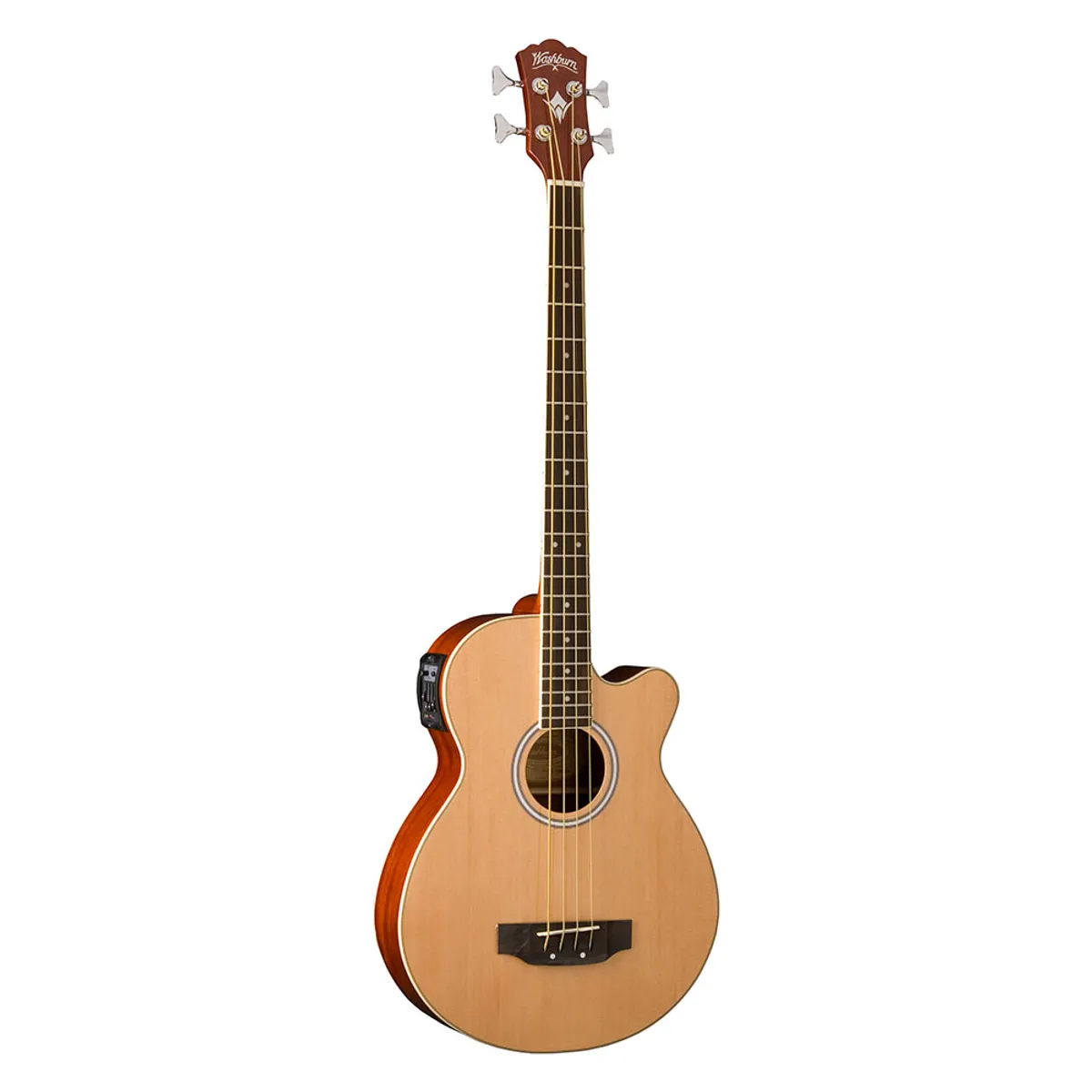 WASHBURN - WASHBURN AB5K-A-U BAJO ELECTRO ACÚSTICO