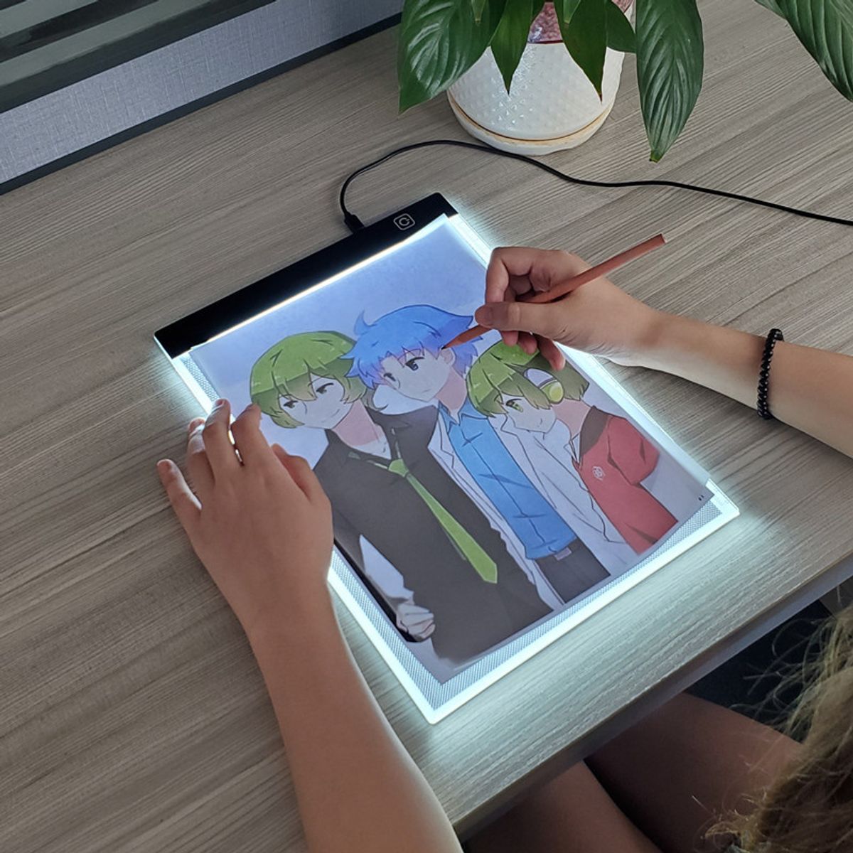 TABLERO DE LUZ A4 PARA DIBUJO, marca GENERICO - Foto Principal