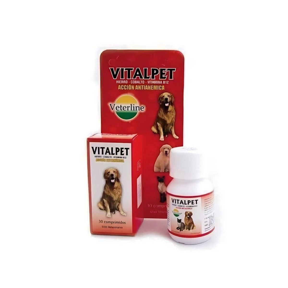 PREMIUM - Vitalpet Suplemento Nutricional para Perros y Gatos x 30 un