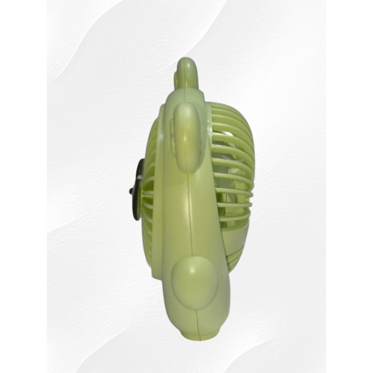 GENERICO - Mini Ventilador 3 velocidades para Escritorio Osito Verde