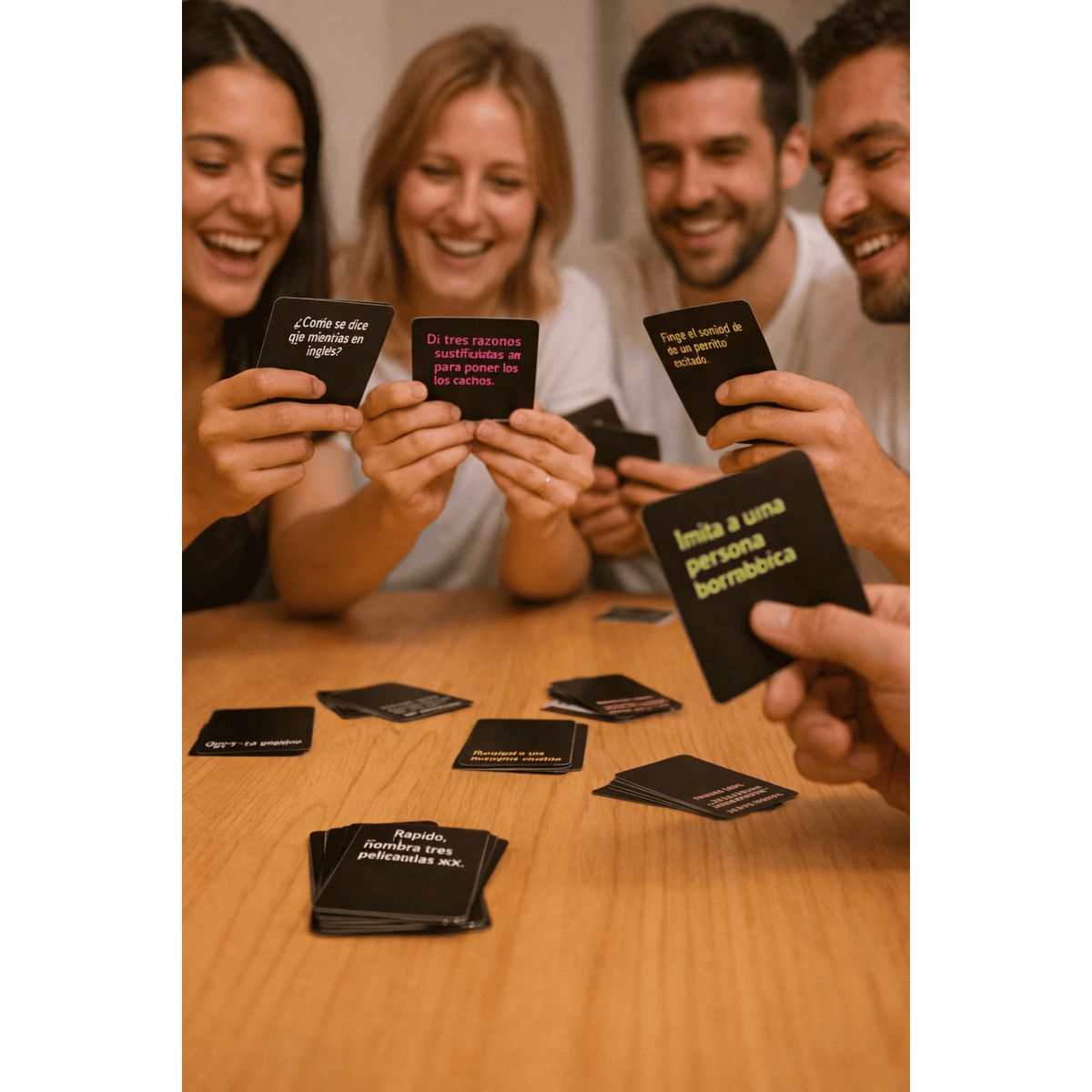 GENERICO - Juego de Cartas “Sin Filtro”  Preguntas Irreverentes para Amigos