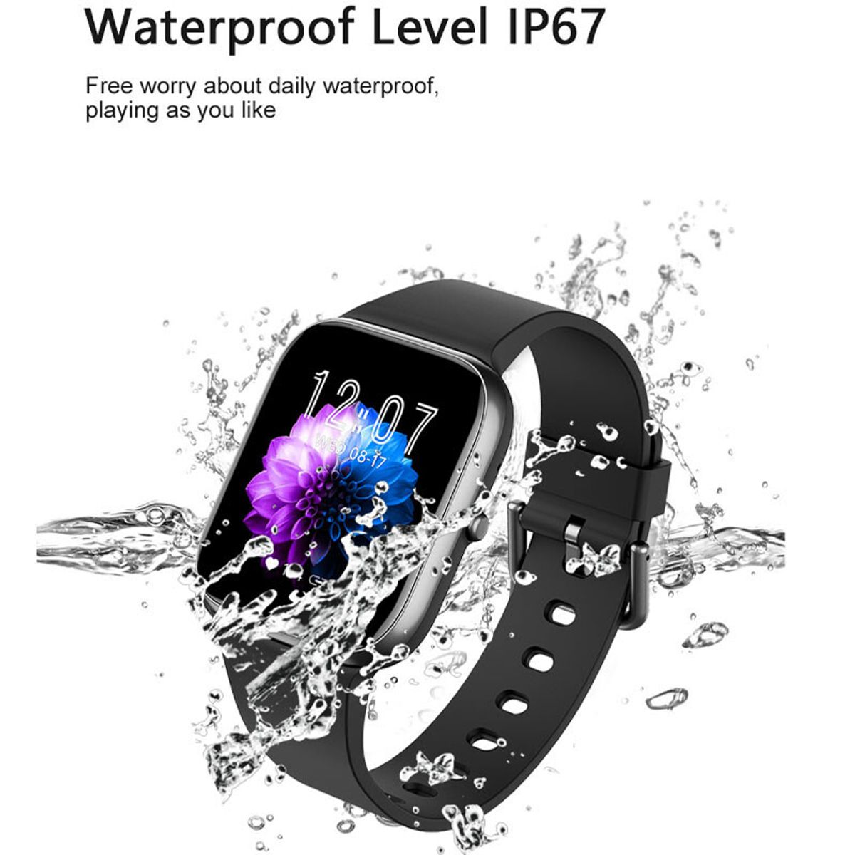 XIAOMI - Y9PRO reloj inteligente Azul + xiaomi Redmi Buds 4 Lite - Blanco
