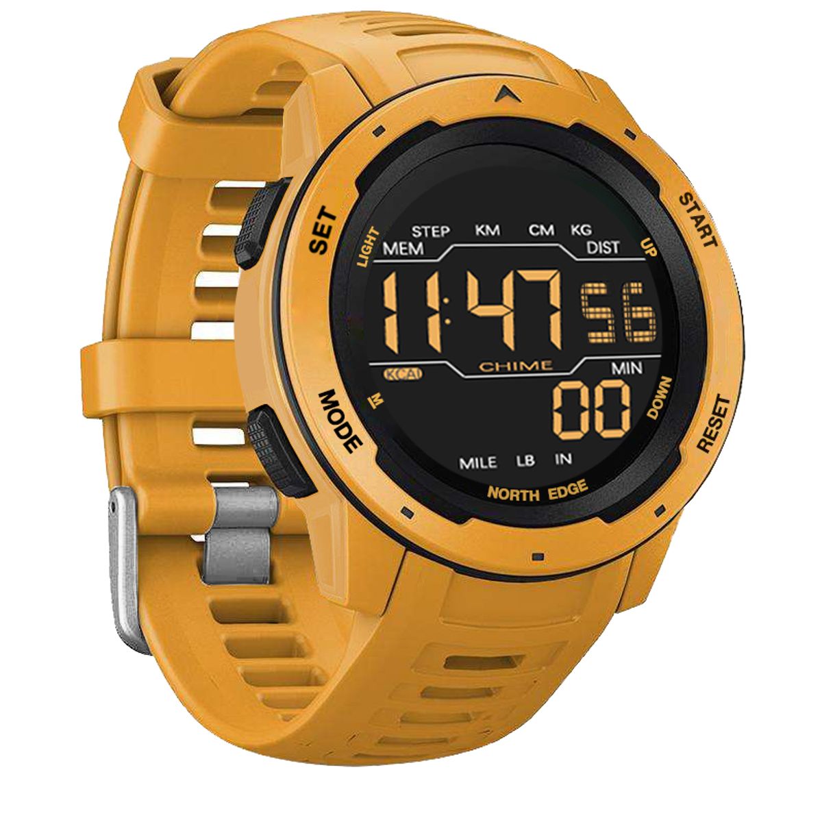 NORTH EDGE - NORTH EDGE Mars Reloj deportivo digital a prueba de agua 50M
