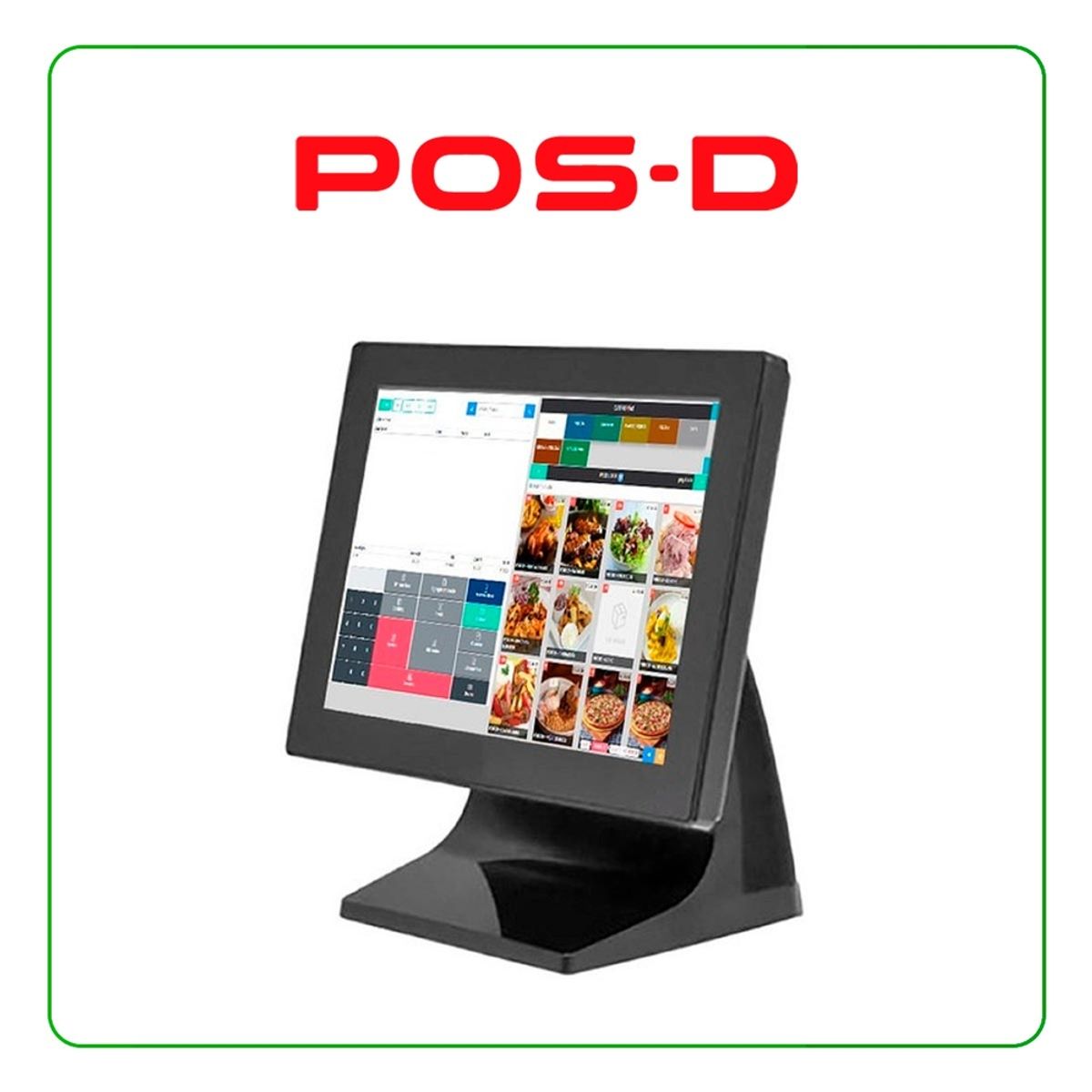 POS D - MONITOR 15 POS-D TOUCH 15S RESISTIVA