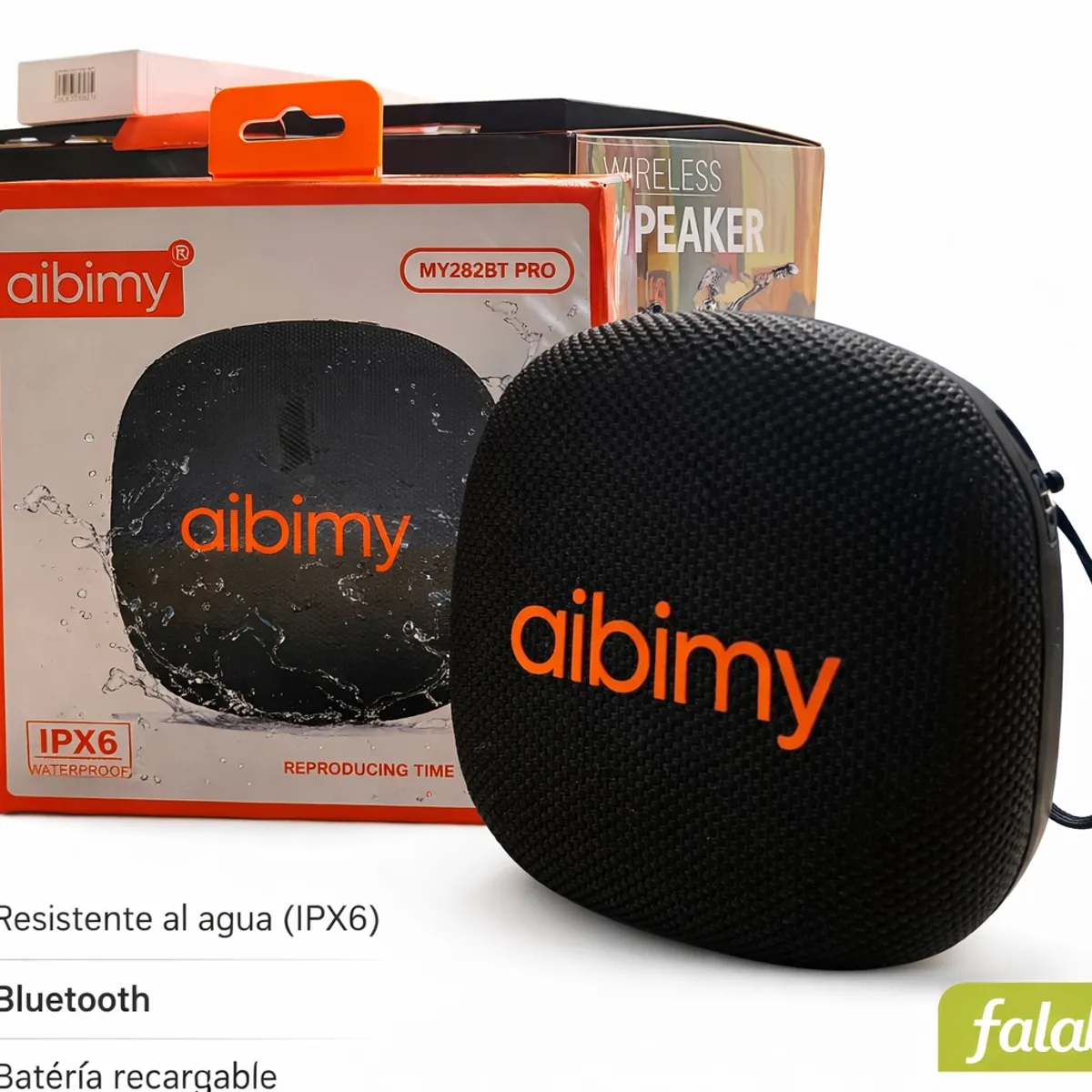 GENERICO - MINI PARLANTE PORTÁTIL AIBIMY CON BLUETOOTH