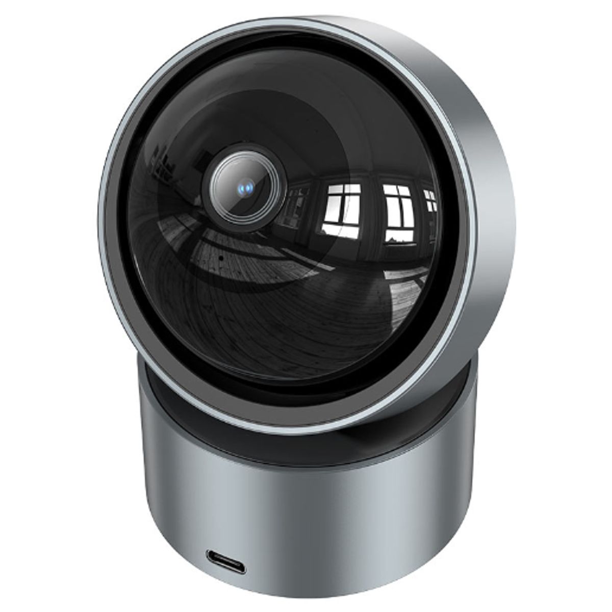 HOCO - Camara de Seguridad para Interiores PTZ 2304 × 1296p HOCO D5 silver gray