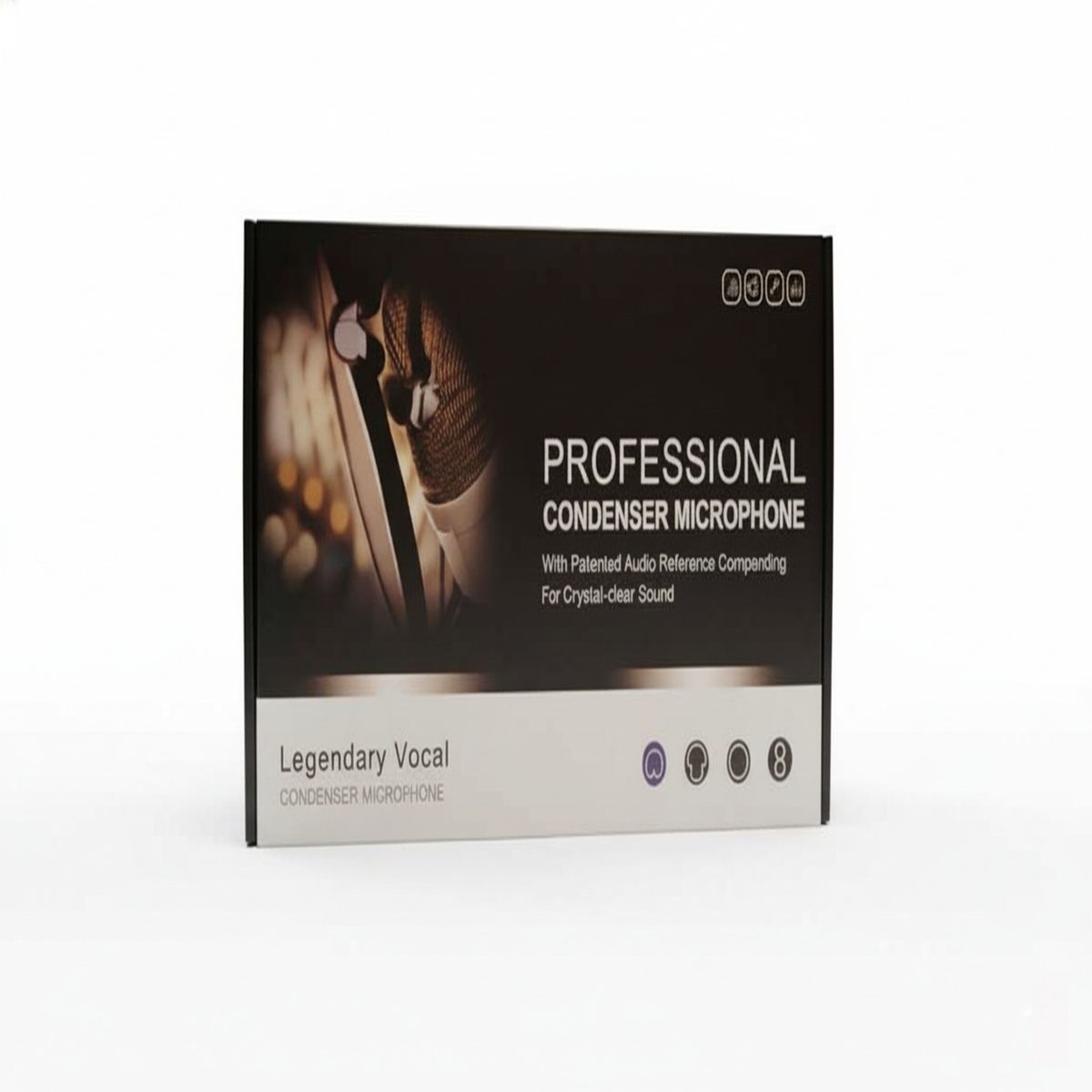 GENERICO - Micrófono condensador profesional legendario vocal