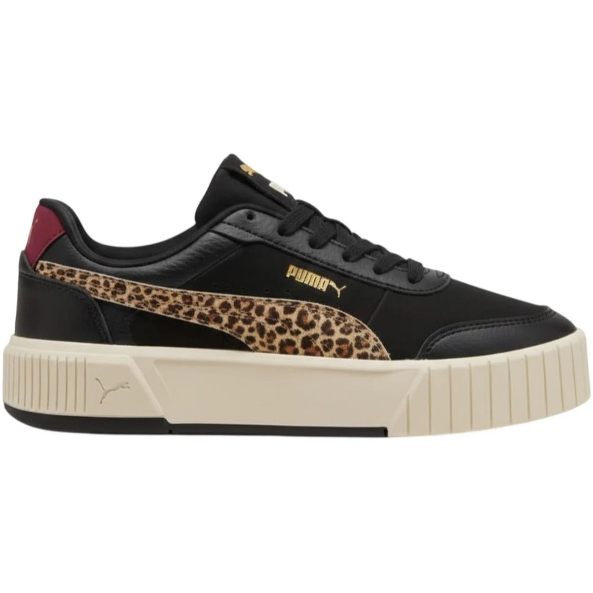 PUMA - Zapatilla Puma Carina Mia Animal Flair 403515 02 Negro para Mujer