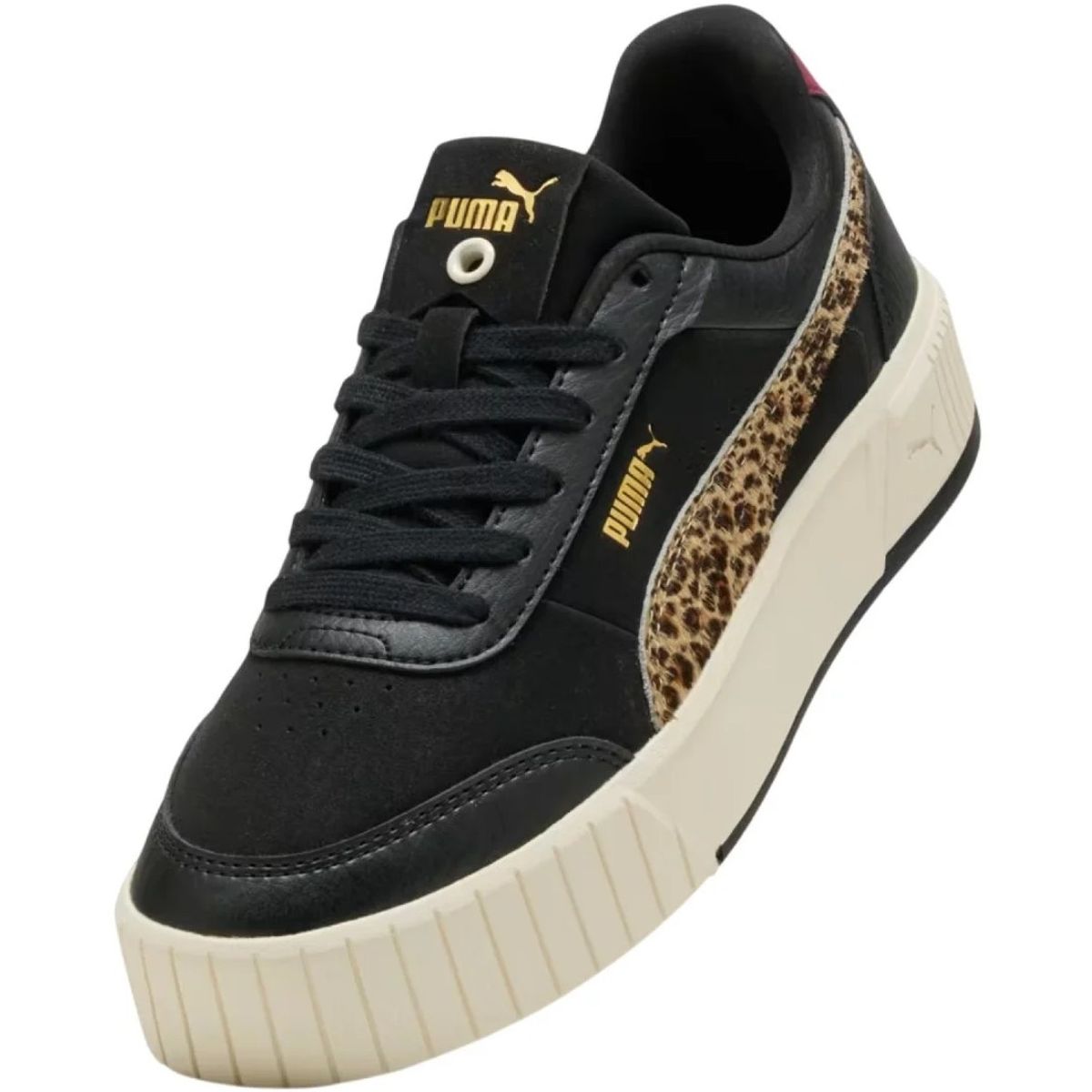 PUMA - Zapatilla Puma Carina Mia Animal Flair 403515 02 Negro para Mujer