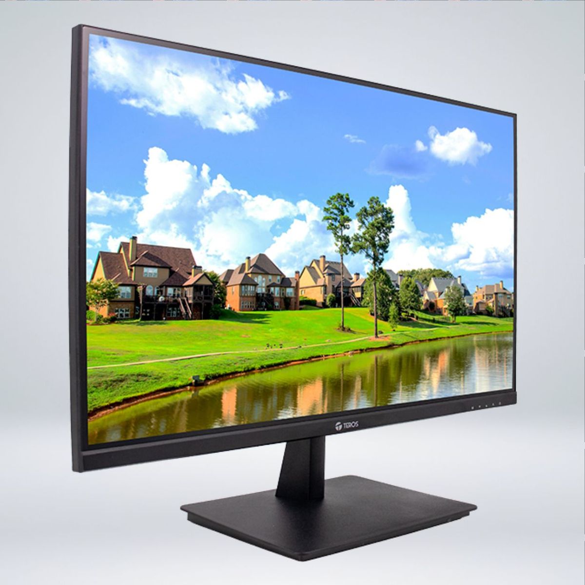 TEROS - MONITOR PLANO TEROS TE-2420CS 24 " WUXGA IPS 100HZ 5MS HDMI VGA NEGRO