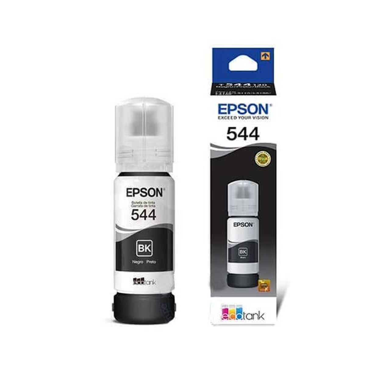 EPSON - Tinta Epson 544 Negro Botella 65ml Original
