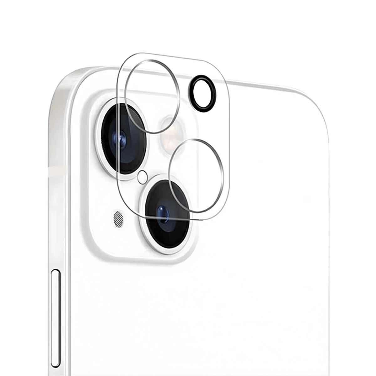 SHIELD - Mica Protector de Cámara Marco Transparente para iPhone 14 Plus