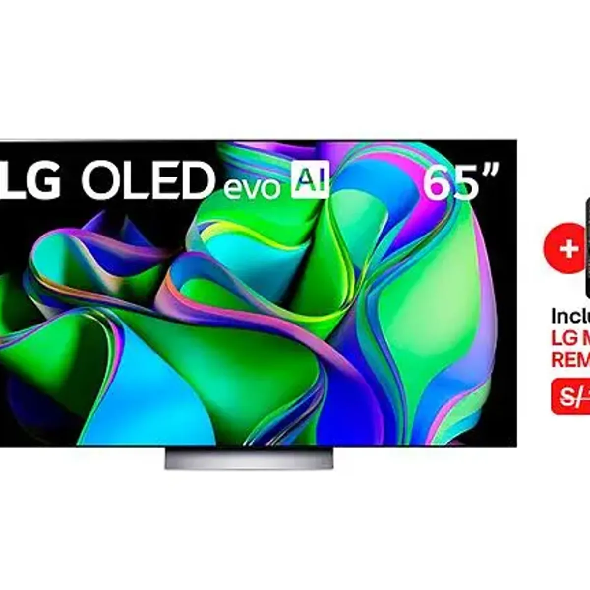 LG - Televisor LG OLED 65 UHD 4K ThinQ AI OLED65C3