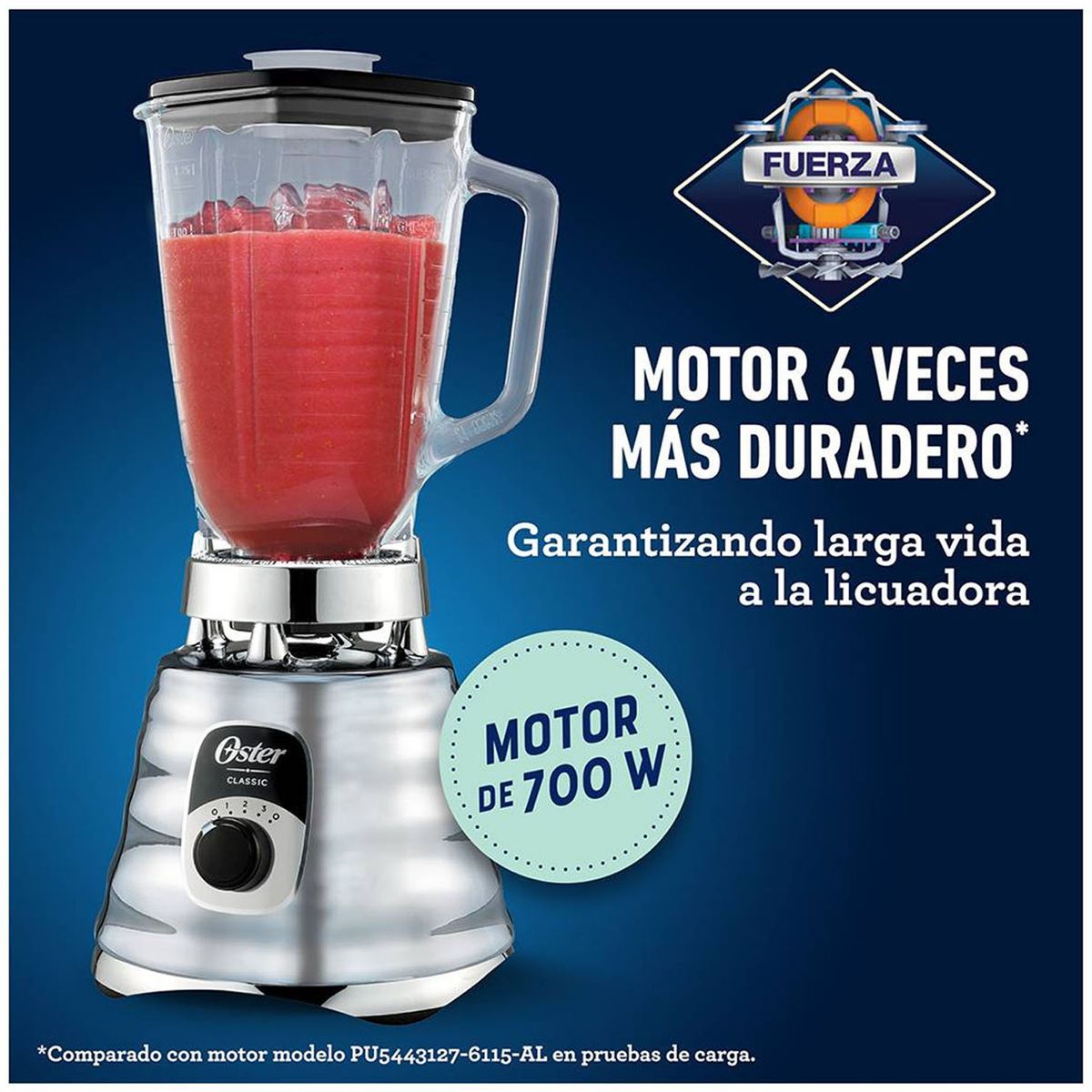 OSTER - Licuadora Oster Clasica 3 VEL BLST4655 - 1000Watts