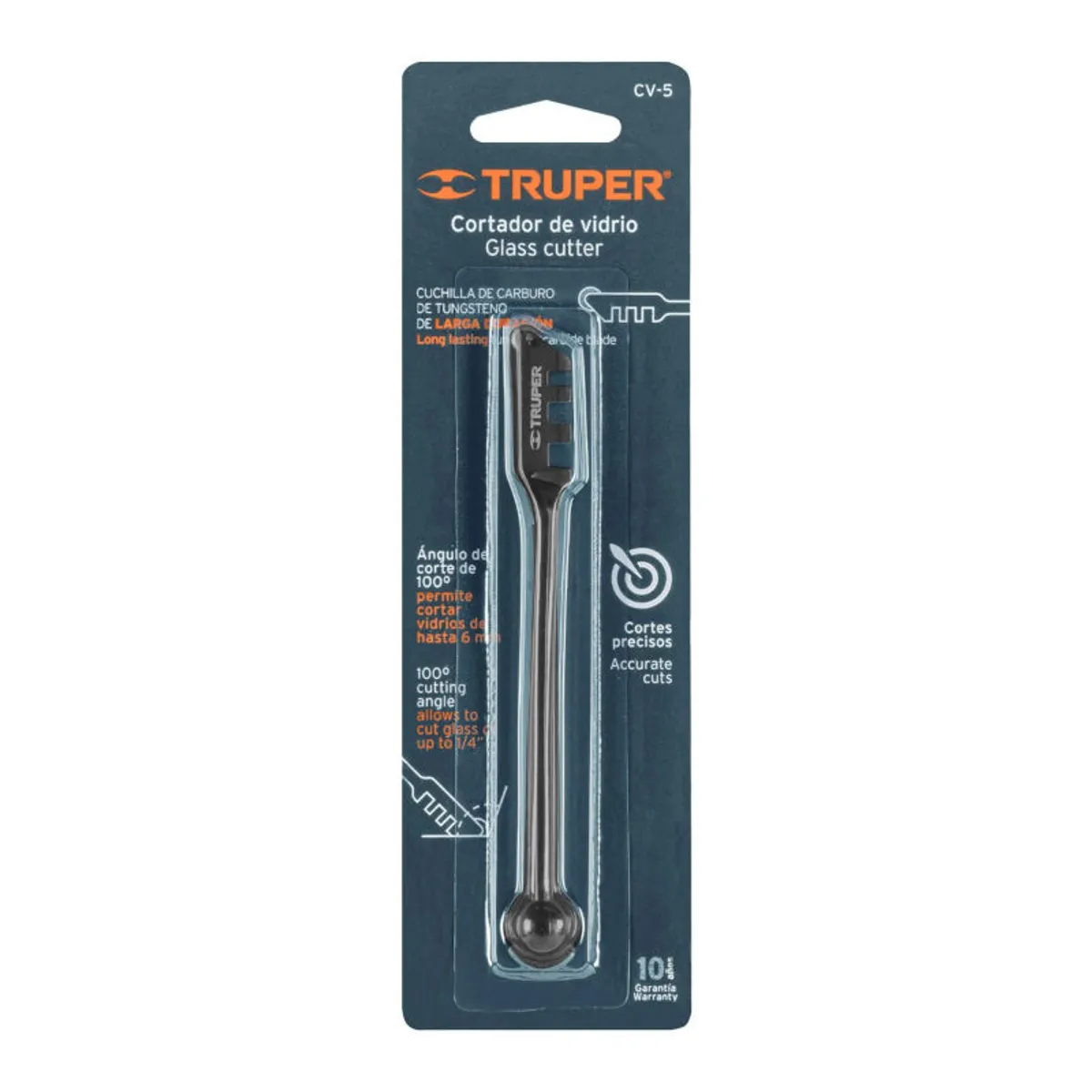 Cortador de vidrio 5 Truper - 12953, marca Truper - Foto Principal