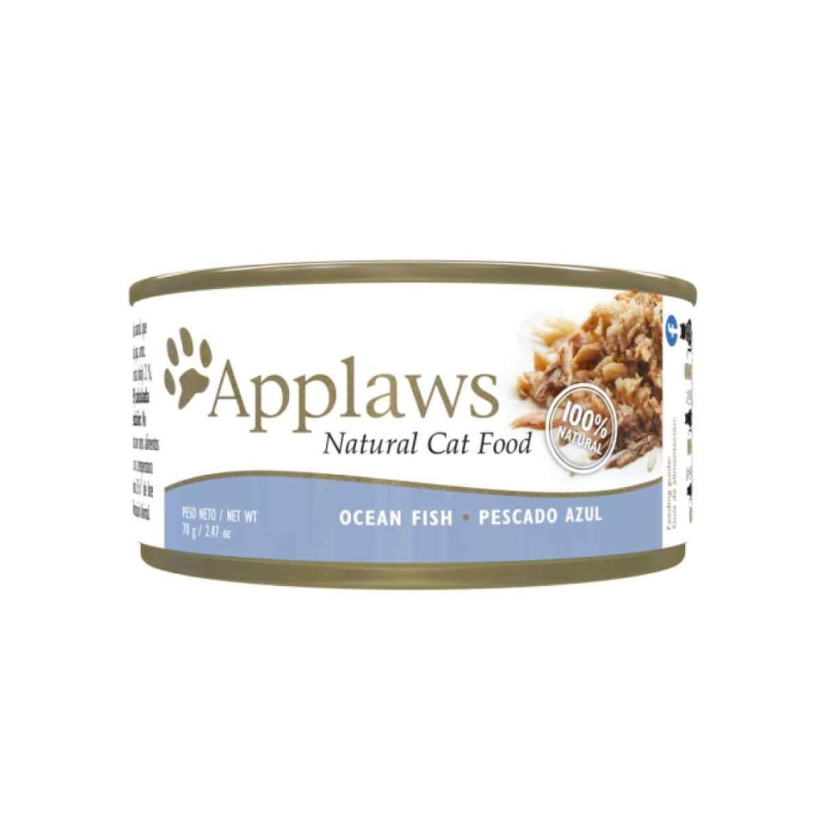 Applaws Gatos Lata Pescado Azul 70 gr, marca PREMIUM - Foto Principal