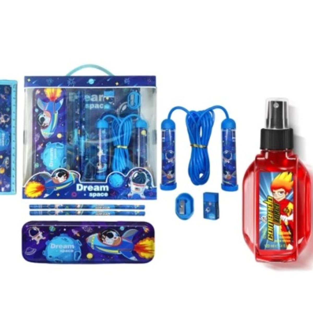 Esika - Pack escolar espacial y colonia para niños Comando Force Xplash 120 ml
