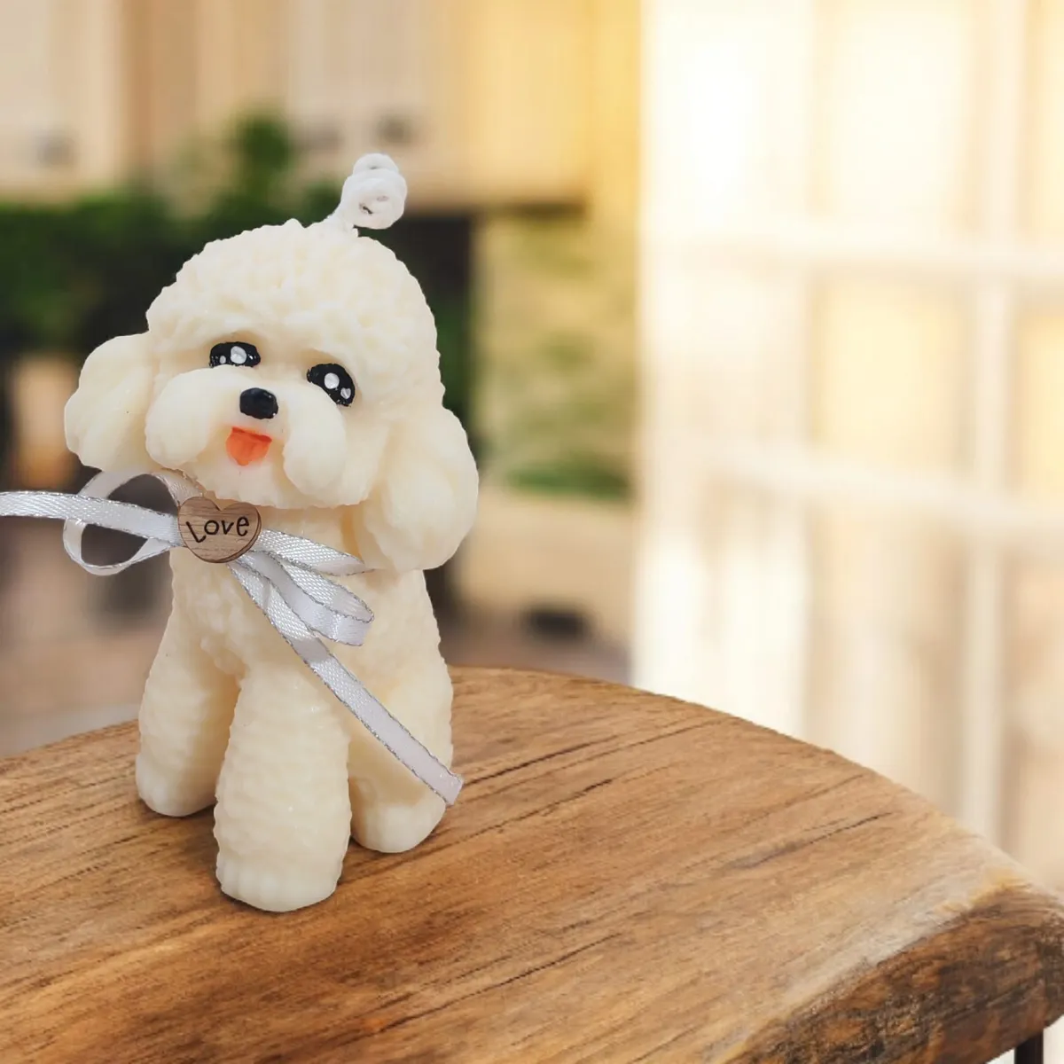 GENERICO - Vela Aromática Perrito Poodle en Cera de Soja