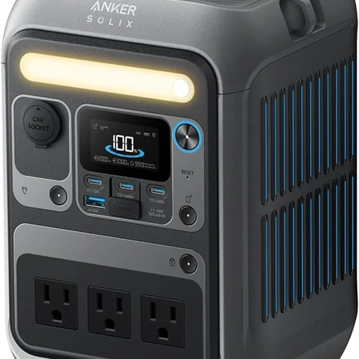 Anker - Estación de energía portátil Anker SOLIX C300