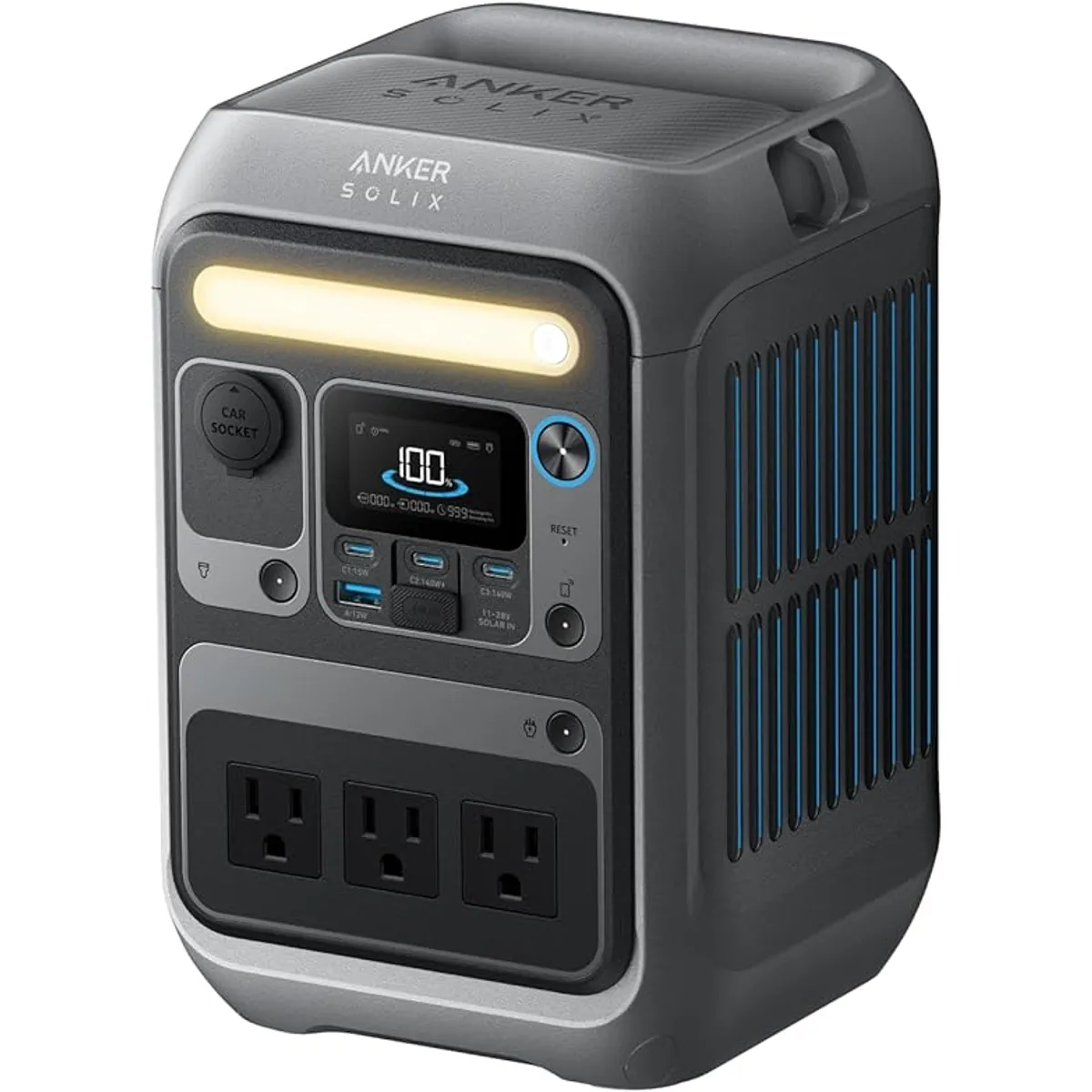 Anker - Estación de energía portátil Anker SOLIX C300