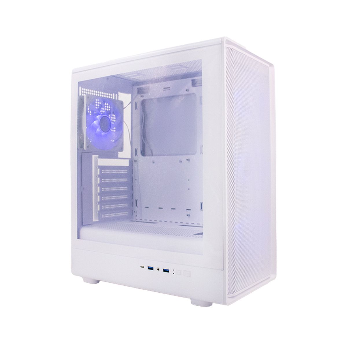 TEROS - Gabinete Atx Teros Gm Te1329 Chasis Para Pc Formato Atx Flujo De Aire Optimizado Color Bla