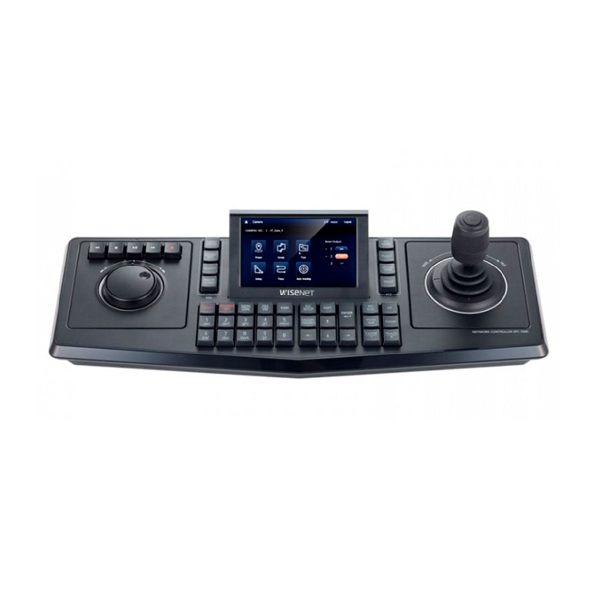 VARIOS - Panel De Control Hanwha Spc-7000 255 Cameras 5 Pulgadas Lcd Pantalla Táctil 3D Joystick Us
