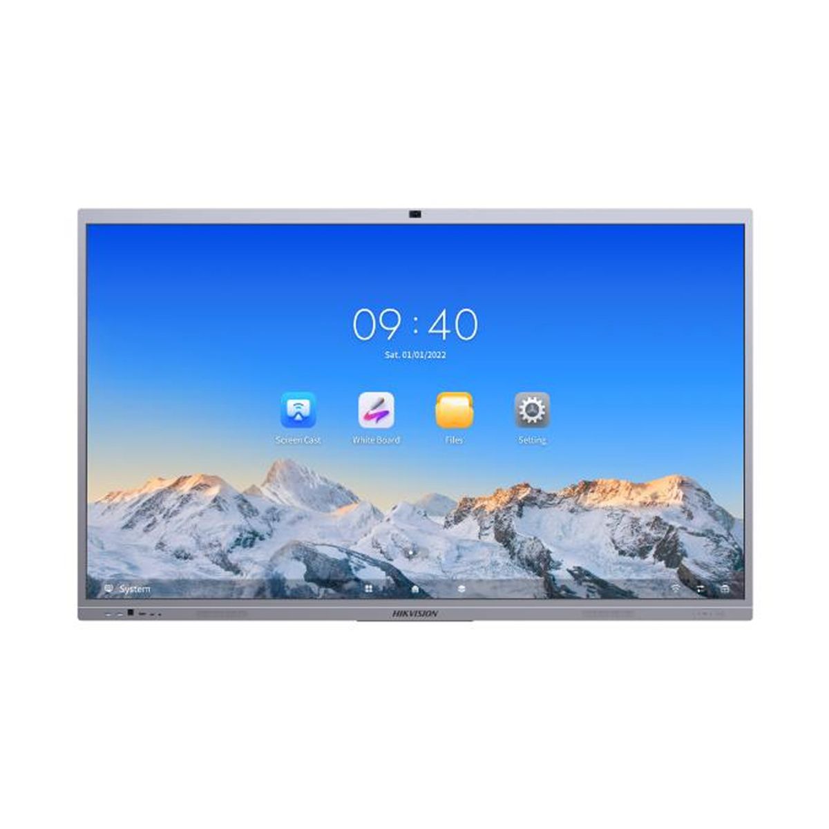HIKVISION - Pantalla Interactiva Hikvision Ds-D5C86Rb 86" 4K Android 13 8Gb Ram 128Gb Almacenamiento