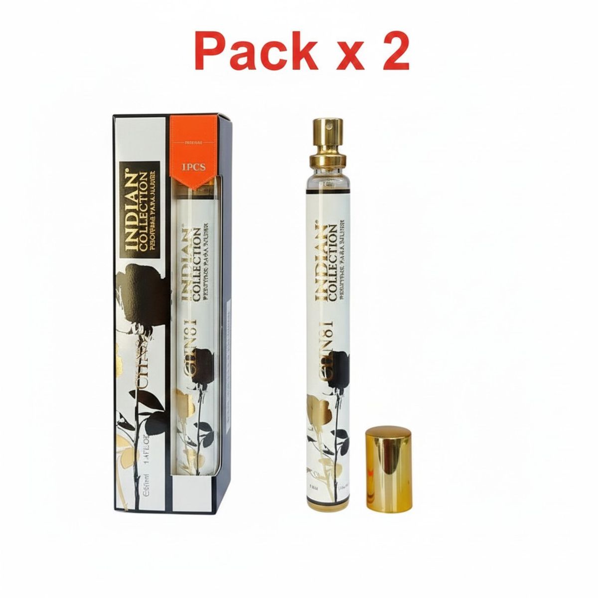 GENERICO - Perfume Para Mujer Pack x 2 Indian Collection 40 Ml.