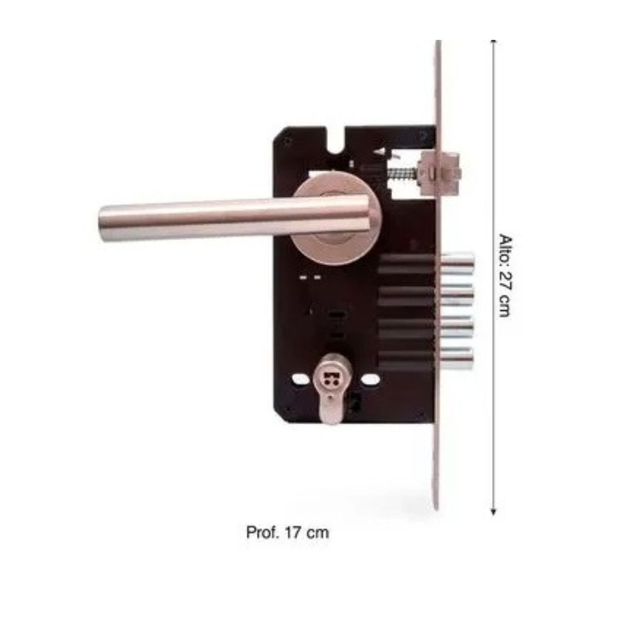 GENERICO - Puerta de Melamina Casatto Interior - 70 x 210 cm - Manzano Pelikano