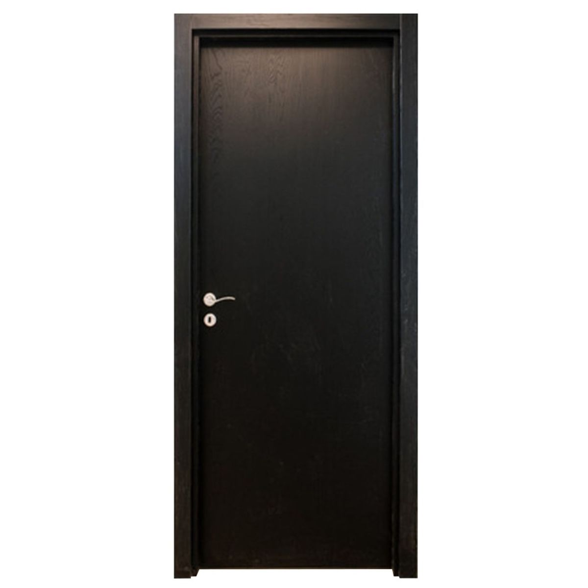 GENERICO - Puerta de Melamina Casatto Interior - 70 x 210 cm - Roble Negro