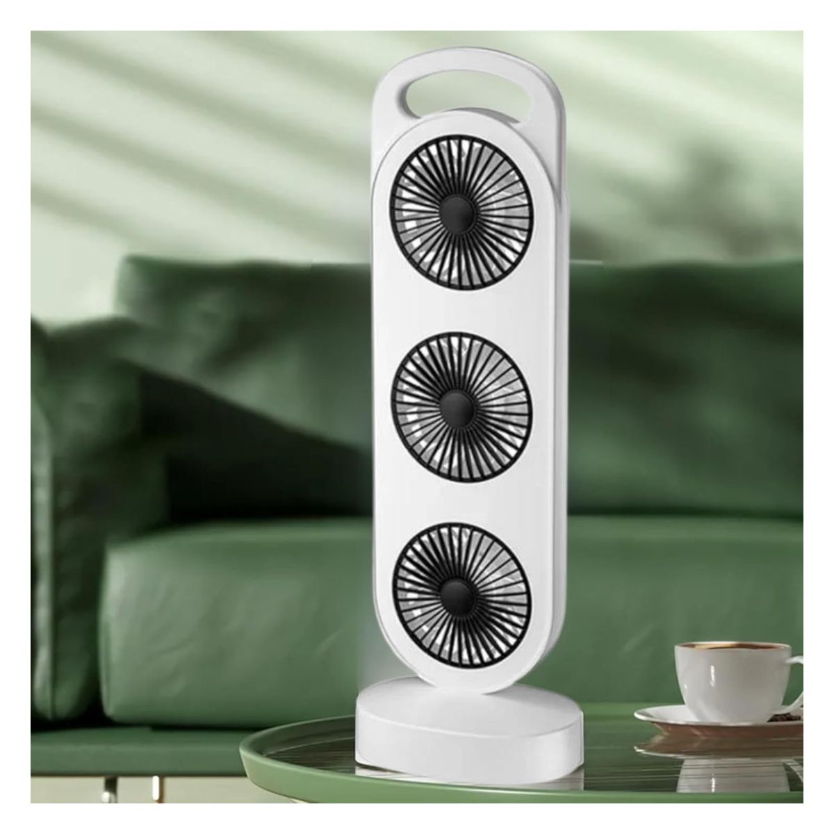 GENERICO - Ventilador Torre Compacto y Recargable