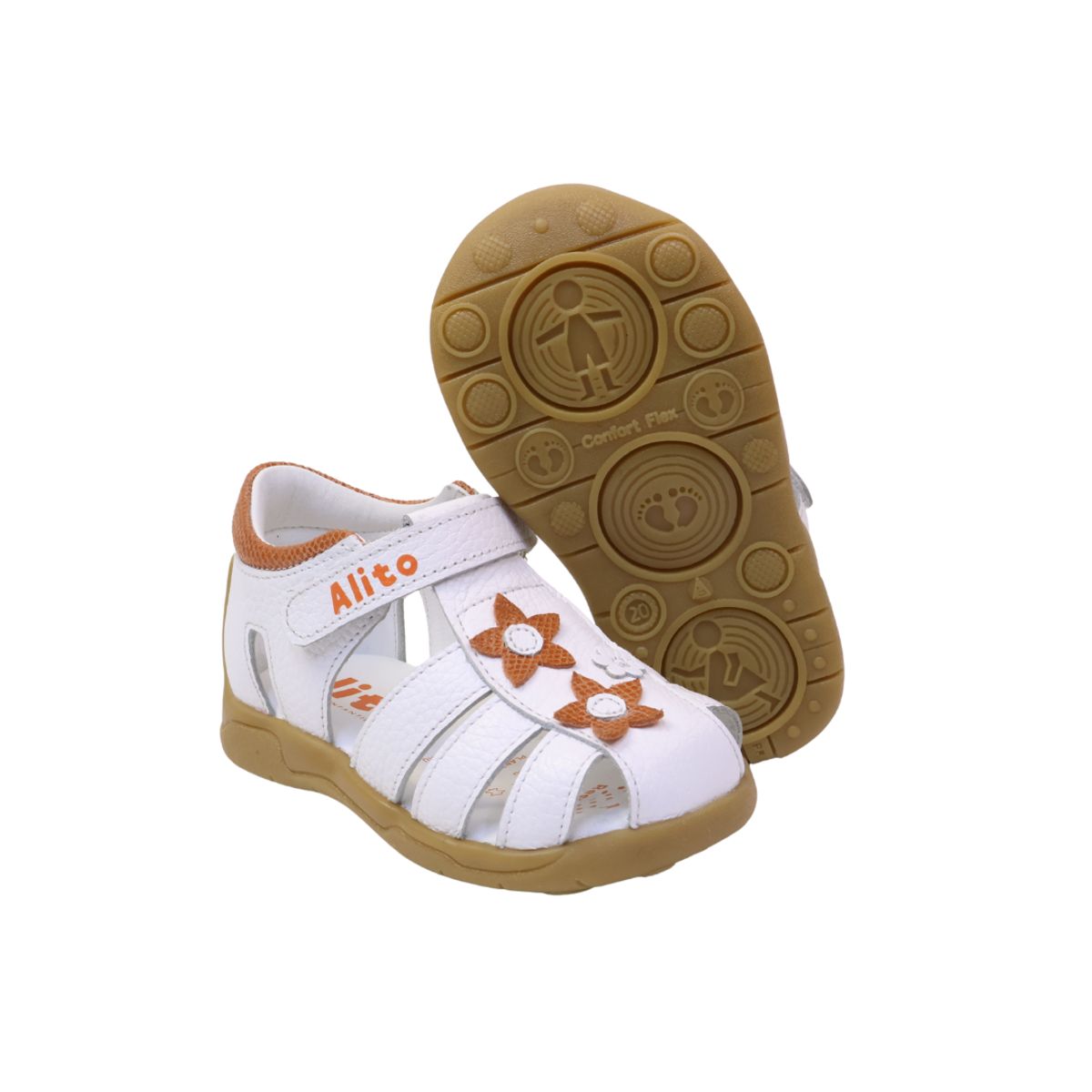 CALZADOS ALITO - Sandalias de cuero niña 06038
