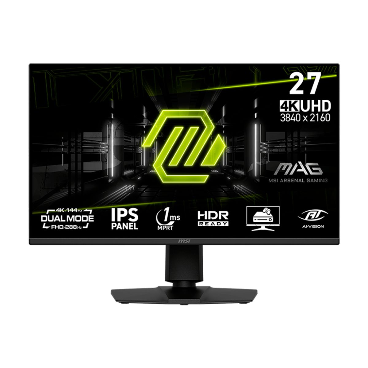 MSI - Monitor Gamer MSI MAG 275UPD E14  27 4K Dual Mode