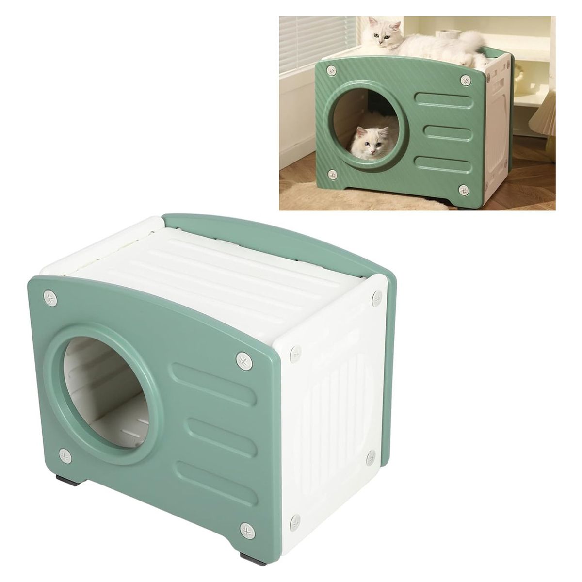 PELUDINES - Casa Multifuncional Para Gatos