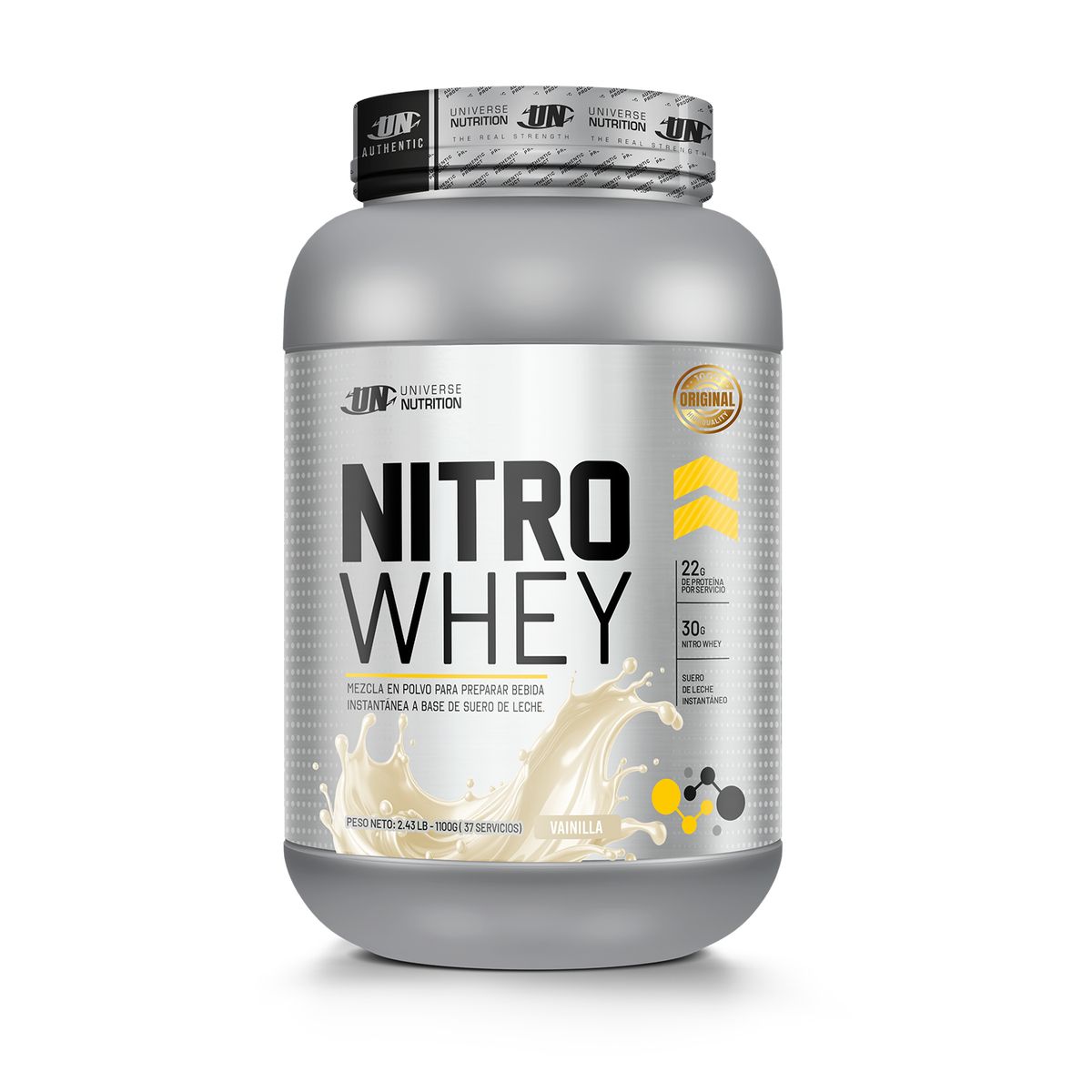 Universe Nutrition - Proteína UN Nitro Whey 1KG - Vainilla