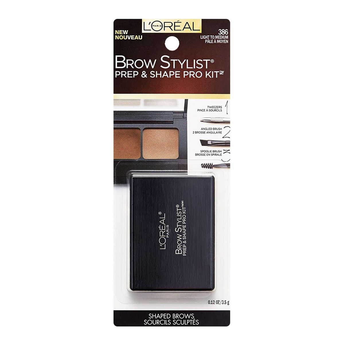 LOREAL PARIS - Kit Brow Stylist Light To Medium 