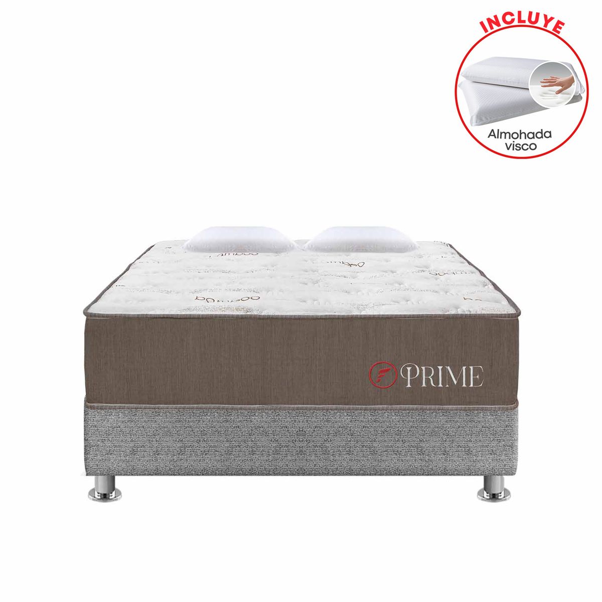 FORLI - Cama Prime Plata 2 Plz