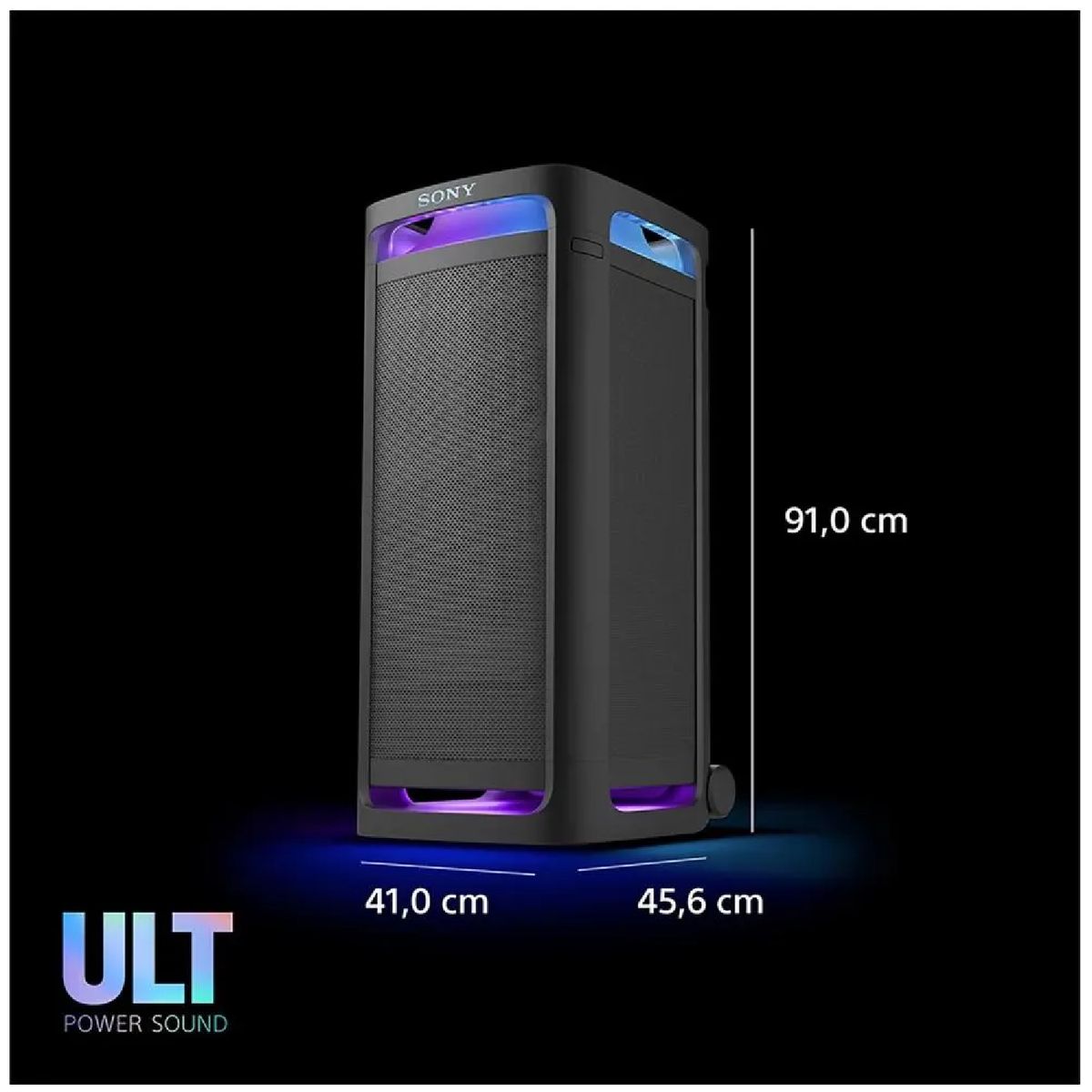 SONY - Parlante Bluetooth Sony SRS-ULT900AC ULT TOWER 9 para Fiestas – Negro