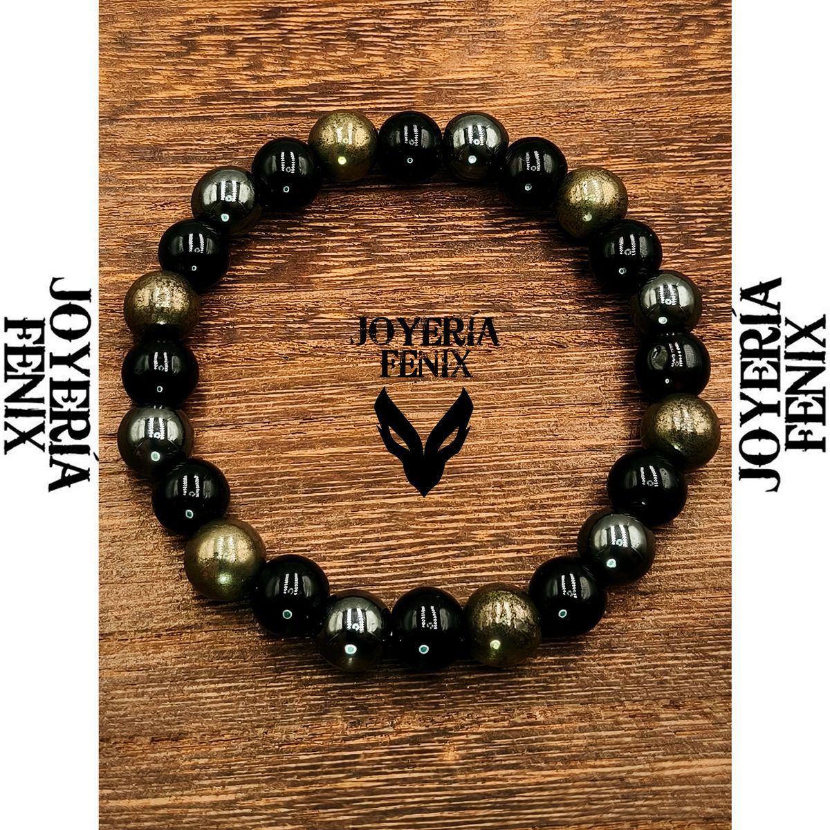 JOYERIA FENIX - Pulsera Triple Protección Turmalina - Joyería Fenix