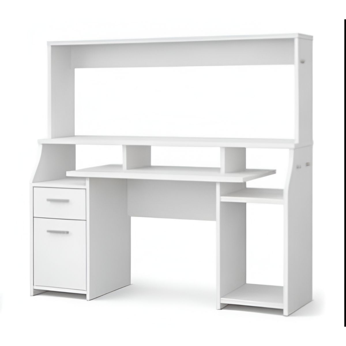 GENERICO - Escritorio Gamer Luffy Moderno - Blanco