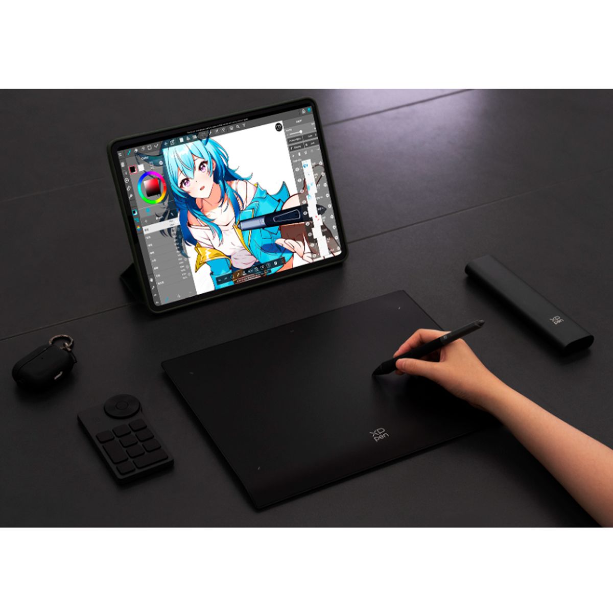 XP-PEN - Tableta Gráfica XP-PEN Deco Pro MW Gen2 9 USB CBluetooth Lápiz digital X3 Pro