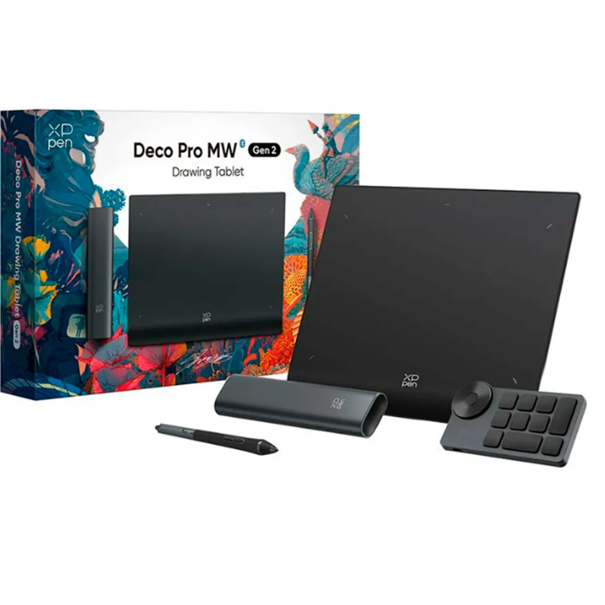 XP-PEN - Tableta Gráfica XP-PEN Deco Pro MW Gen2 9 USB CBluetooth Lápiz digital X3 Pro