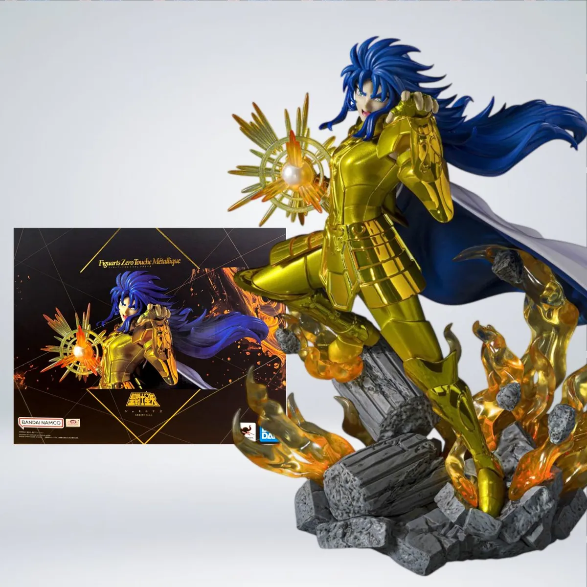 BANDAI NAMCO - FIGURAS FIGUARTS ZERO TOUCHE MÉTALLIQUE SAINT SEIYA - GEMINI SAGA