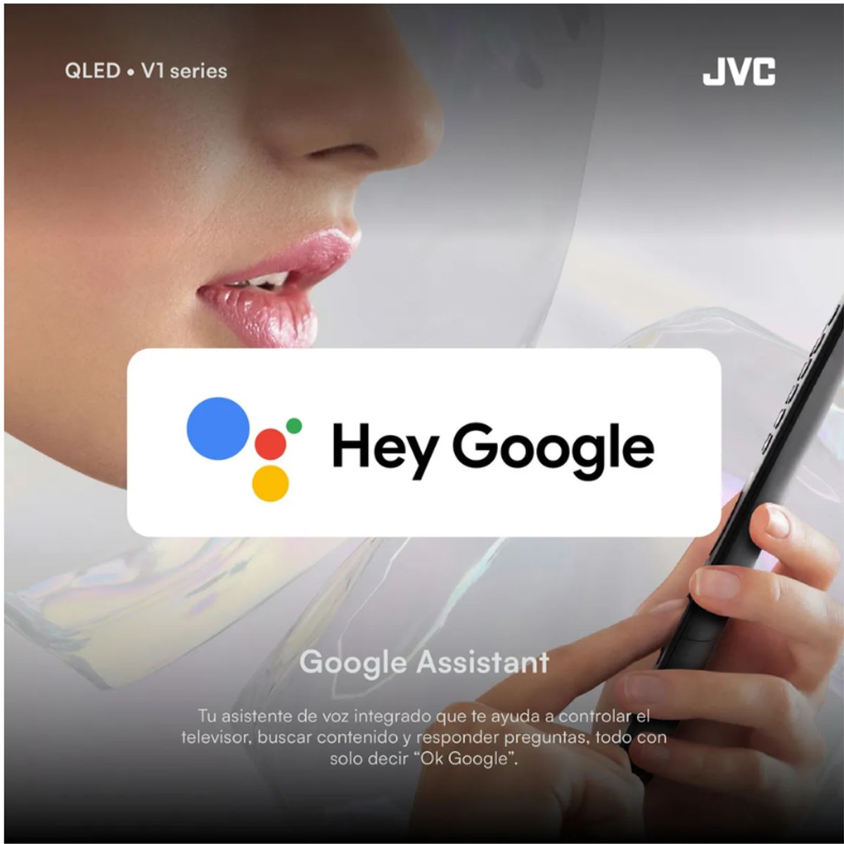 GENERICO - Televisor Jvc Qled 40 Fhd Google Tv Lt-40kb758 + Antena Digital