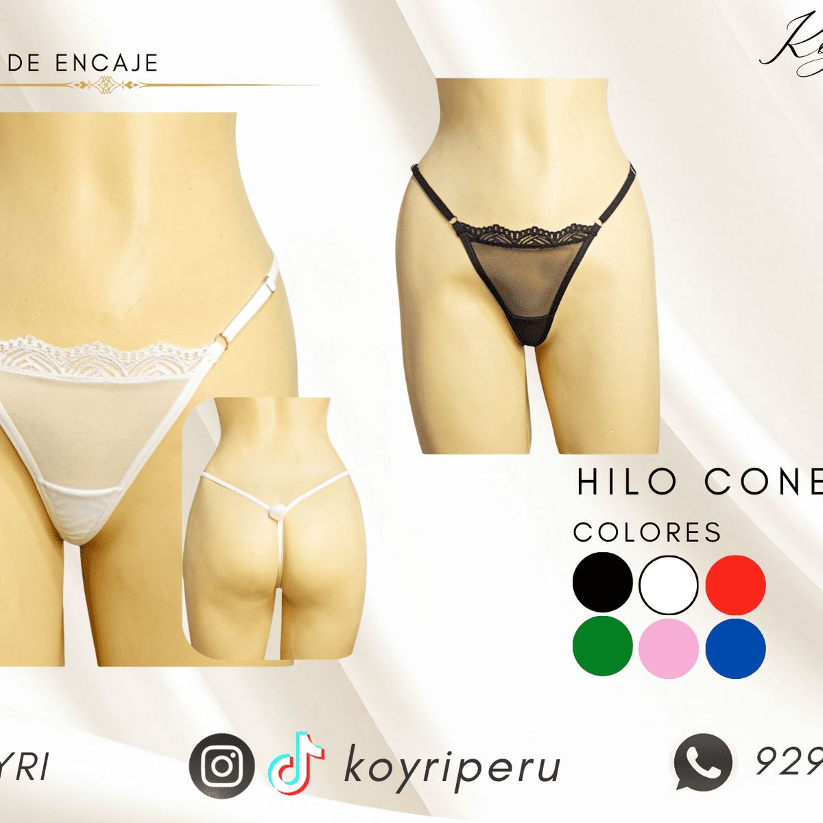 GENERICO - PACK3 HILO CONEJA