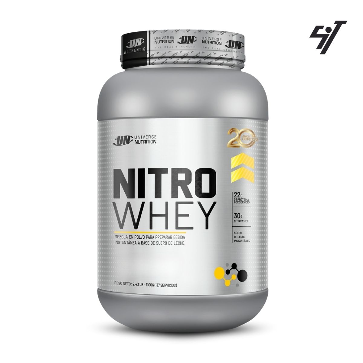 Universe Nutrition - Nitro Whey de 1.1 kg Chocolate