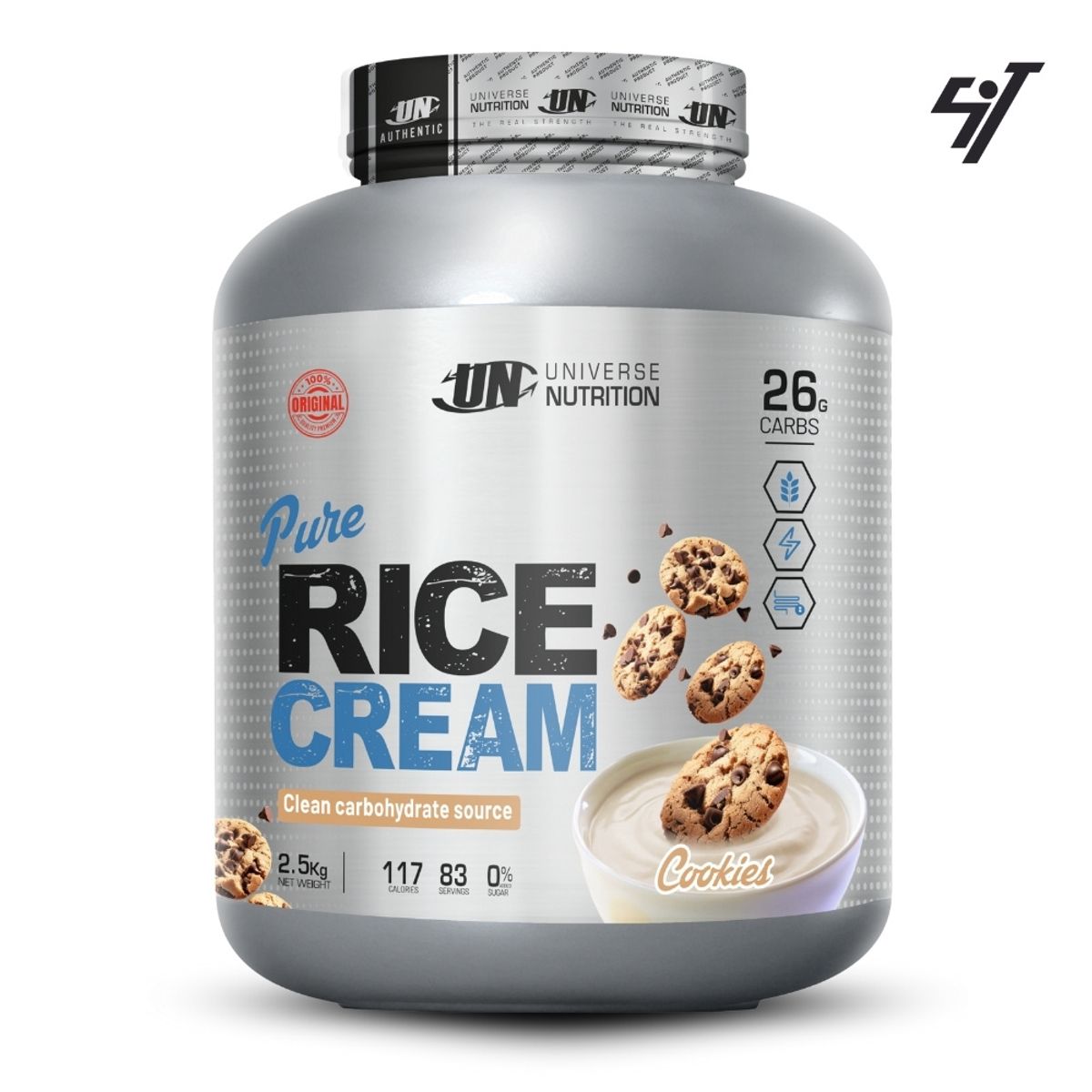 UNIVERSE NUTRITION - Crema de Arroz 2.5 kg Cookies