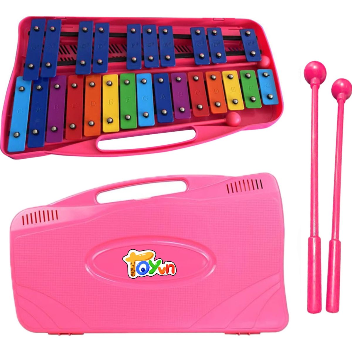 U BUY - Metalófono 25 Notas Cromático Didáctico Marca Ubuy