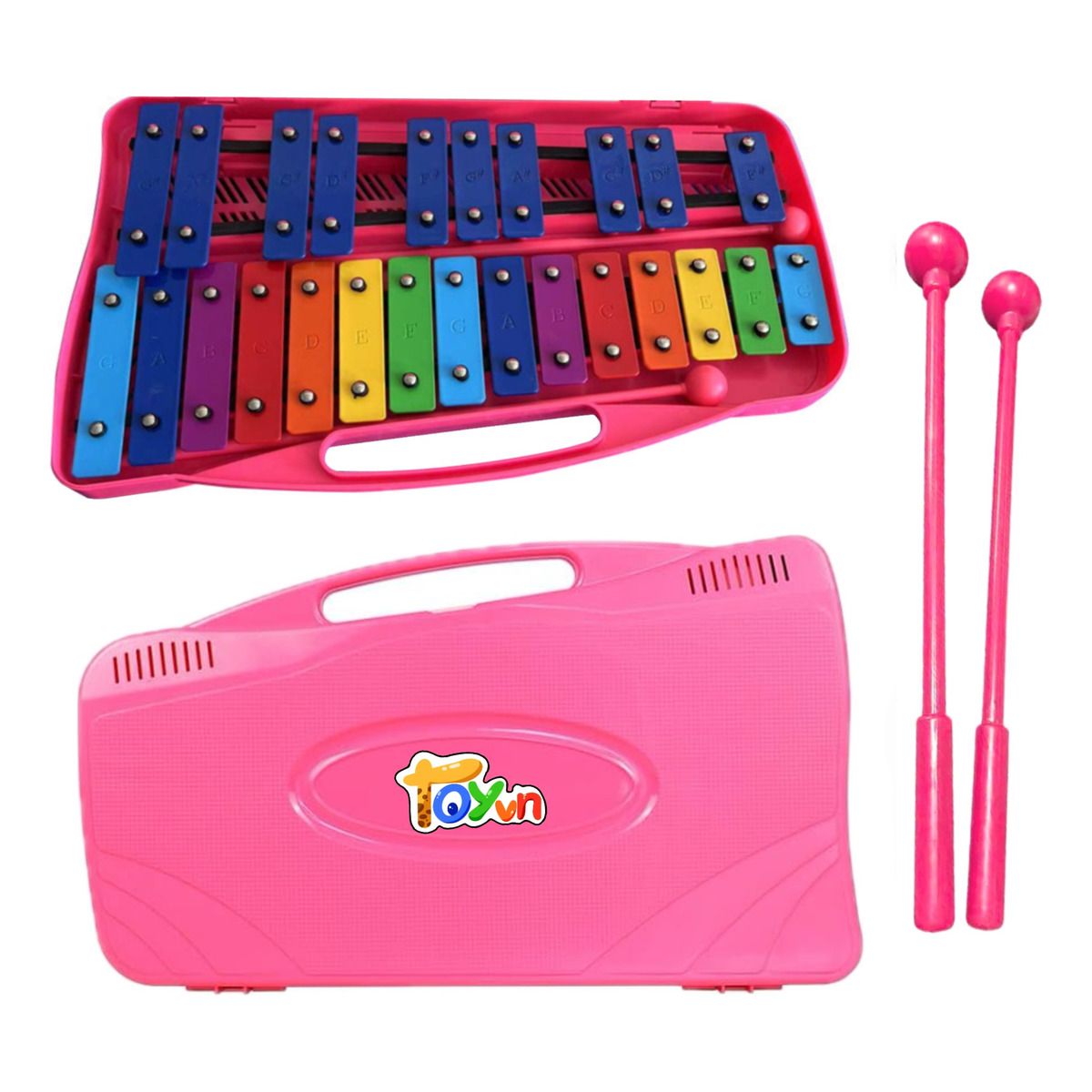 U BUY - Metalófono 25 Notas Cromático Didáctico Marca Ubuy